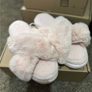 Fluffy Pink Slippers